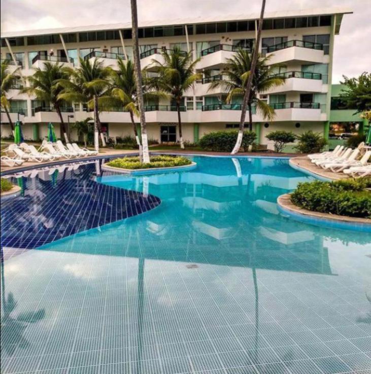 Excelente Flat 3 Quartos Pra 10 Pessoas No Ancorar Flat Resort Порту-де-Галиньяш Экстерьер фото