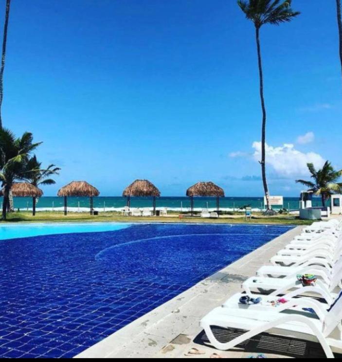 Excelente Flat 3 Quartos Pra 10 Pessoas No Ancorar Flat Resort Порту-де-Галиньяш Экстерьер фото